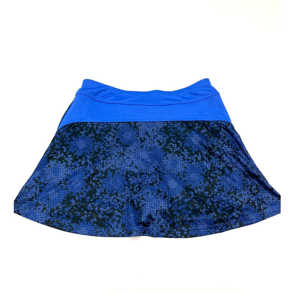 PGA Tour Golf Pickleball Skirt Skort Blue & Black Graphic Print Size X Small NWT - Picture 3 of 5